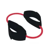 MVS MoVeS-Band Manchet-Ring Loop Oefenband met Handvatten - Medium