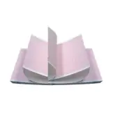 BOURNAS Soft Care Cardiografiepapier Marquette Mac 1200 210 mm x 295 mm 150 vellen 5 stuks