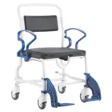 Rebotec Denver Toiletten- und Baderollstuhl aus leichtem Kunststoff