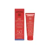 Apivita Bee Sun Safe Hydra Sensitive успокояващ крем за лице SPF50+ (50 ml)