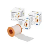 Omnipor fastening tapes from white non-woven material 2,5cmx9,2m