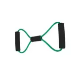 MVS MoVeS-Band Figure 8-Ring Loop Oefenband met Handvatten - Hard