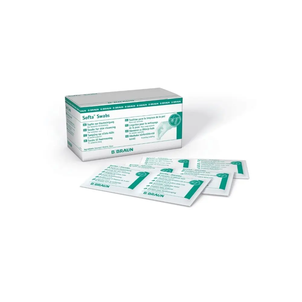 BBRAUN Non Woven Swabs non steri 10x10cm(BOX 100)