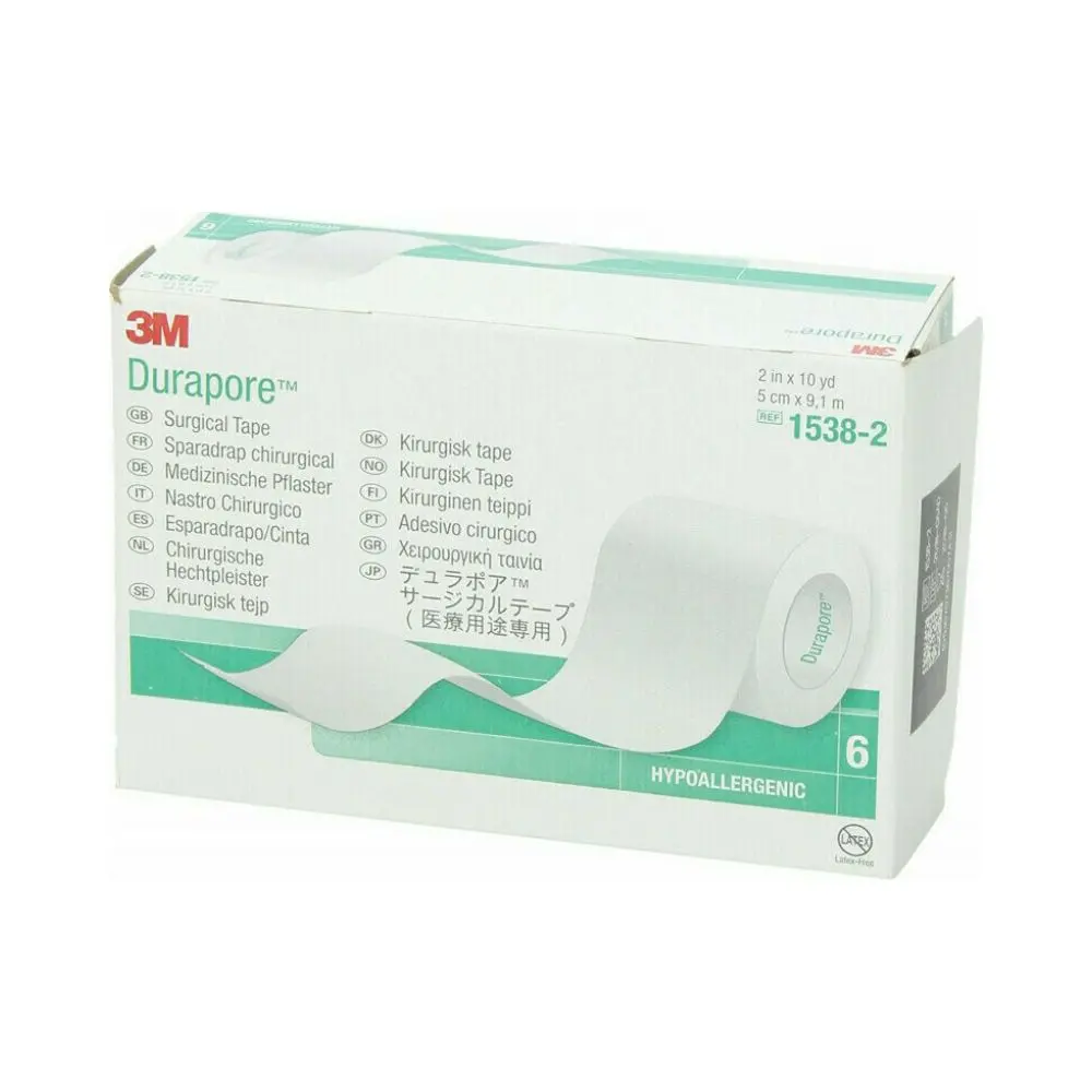 3M Surgical tape durapore - 7cm x 9,1m (4pcs)
