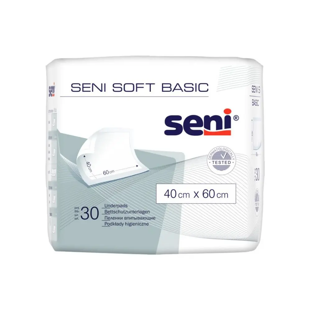Seni Soft Basic Fitted sheet 60x60 (30pcs)