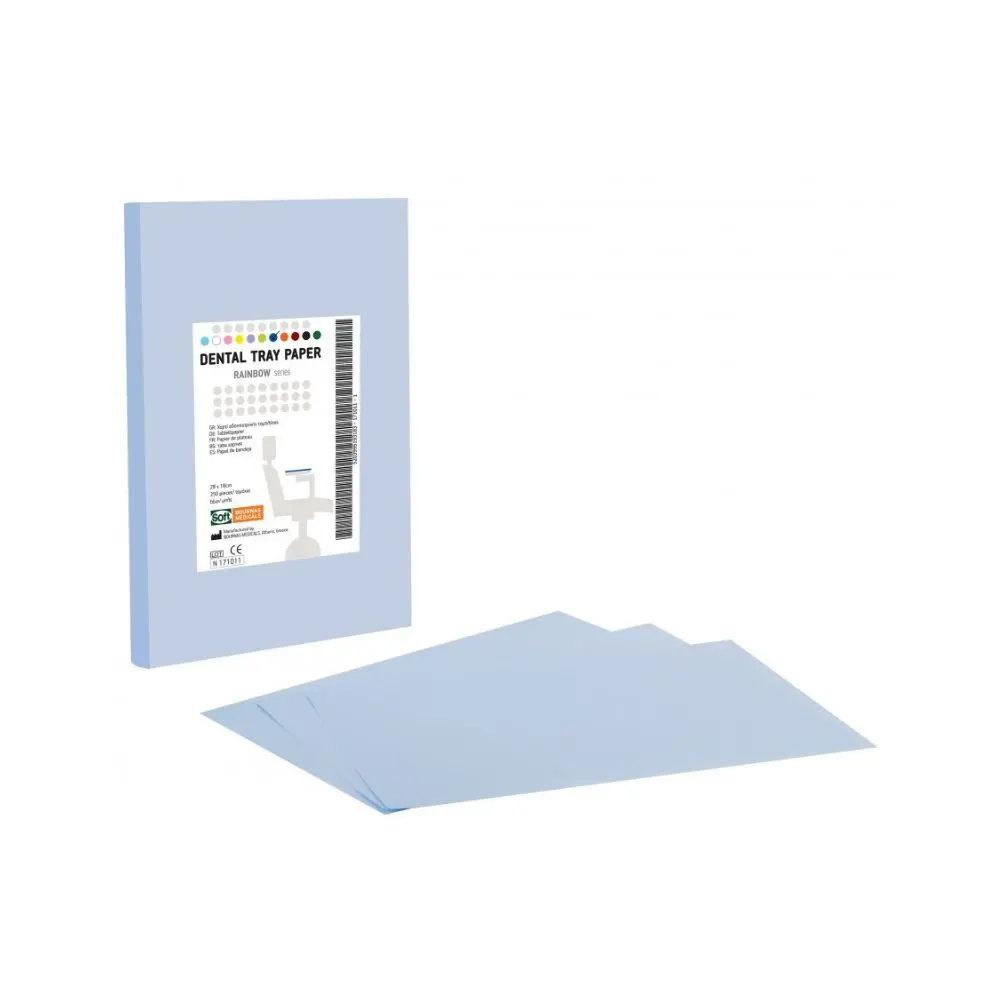 Soft Care Dental Tray paper 18 x 28 cm - White (box of 250)