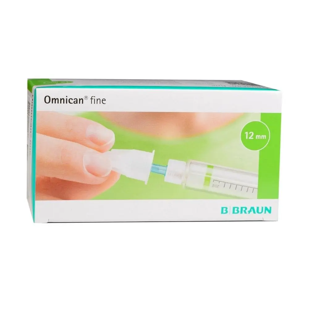B Braun Omnican Fine Insulin  31GX4 MM M. SK EX