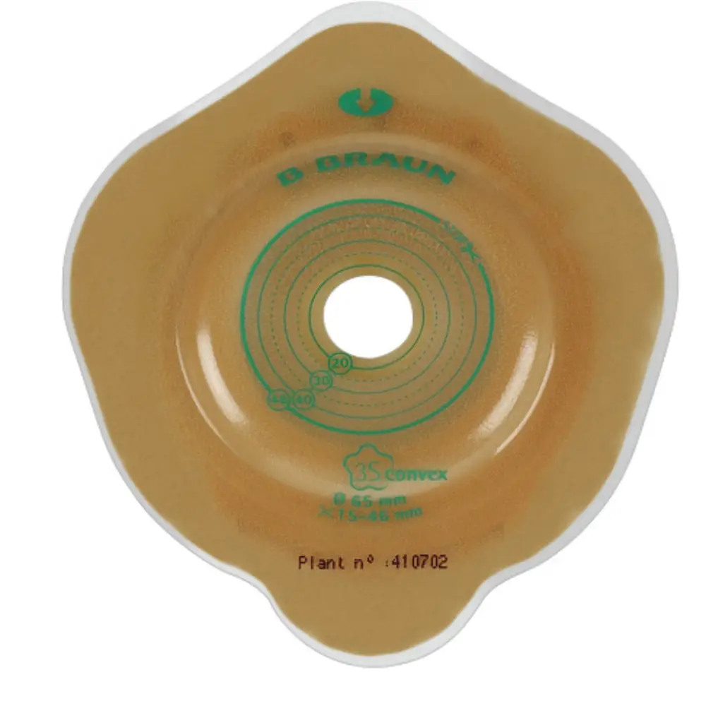 BBraun Flexima 3S Convex Wafers - Convex flanges for colostomy pouches 45/15-26mm (5 pcs)