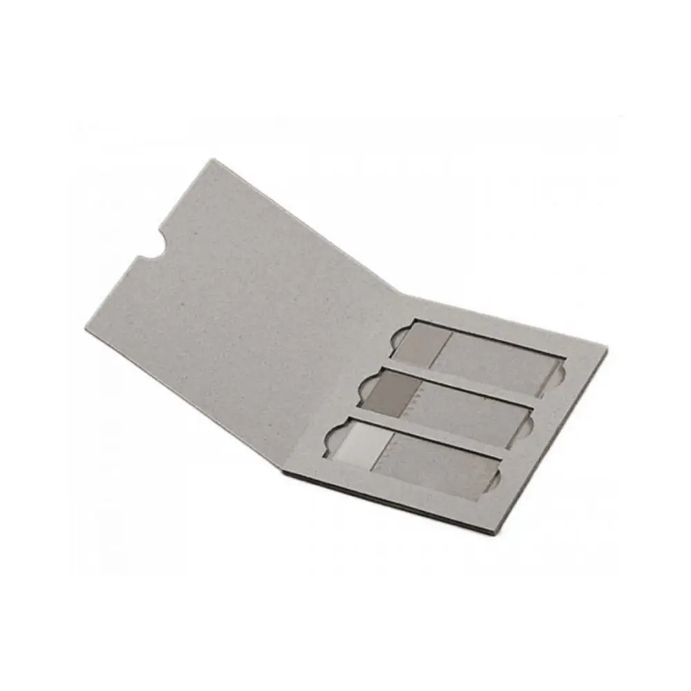 Cardboard microscope slide mailer - 4 slots