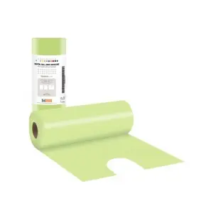 Dental bibs Soft Care with neckline on a roll - White 53x60cm (Box of 80)