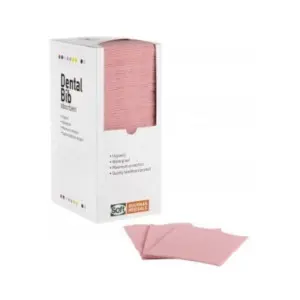Dental Bibs Soft Care Standard with dispenser - White 33cm x 45cm