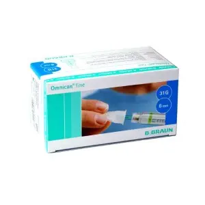 B Braun Omnican Fine Insulin  31GX4 MM M. SK EX