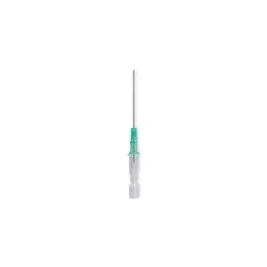 B|Braun Introcan Intravenous Cannula   G 18, 1.30x32 mm (Green/White)  1 pcs