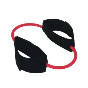 MVS MoVeS-Band Manchet-Ring Loop Oefenband met Handvatten - Medium