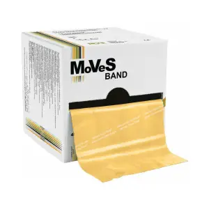 MVS MoVeS-Band Fitnessband 22,5 m, hart, 5 Stück