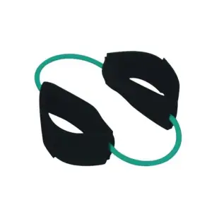 MVS MoVeS-Band Manschettenring-Trainingsschlauch mit Griffen - Hart