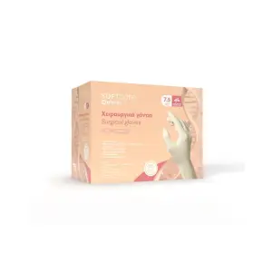 Surgical latex Gloves Soft Care powder free 8.8grams Νο 6.5 (50 pairs)