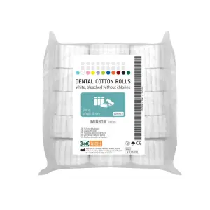 Dental cotton rolls Soft Care No 1  0,80cm-4cm (300 gr)