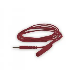 Bournas Medicals F9071M42N180 Униполярни кабели с 2 конектора от 4mm щепсел до 2m