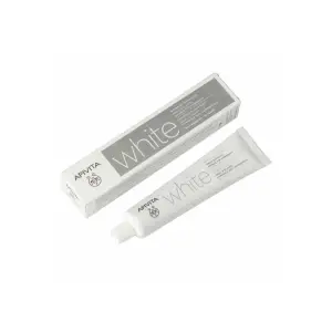 Pastë dhëmbësh zbardhues Apivita WHITE me Mastikë & Propolis 75ml