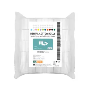 Dental cotton rolls Soft Care No 1  0,80cm-4cm (300 gr)