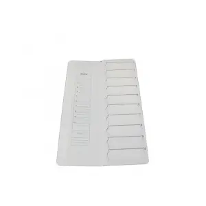 Cardboard microscope slide mailer - 4 slots