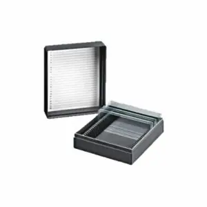 Plastic slides mailer-100 slots