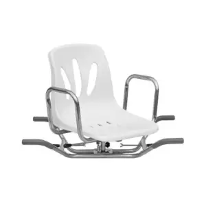 Alfacare AC-380 Drehbarer Badewannensitz mit Rückenlehne