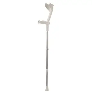 Cârjă anatomică din aluminiu Rebotec Comfort, înălțime reglabilă, greutate de până la 120 kg