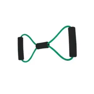 MVS MoVeS-Band Figure 8-Ring Loop Oefenband met Handvatten - Hard