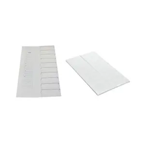 Cardboard microscope slide mailer - 4 slots