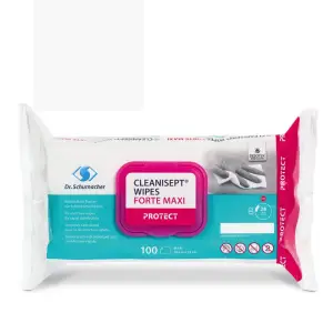 Bournas Cleanisept Wipes Forte Maxi Disinfection Wipes 100 pcs