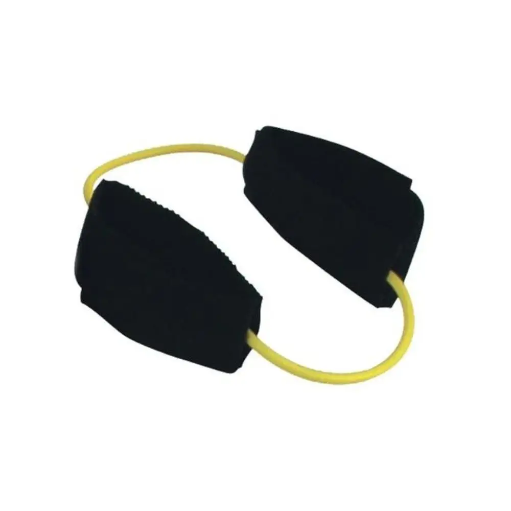 Tube d'exercice MVS MoVeS-Band avec anneaux de manchette et poignées - Souple