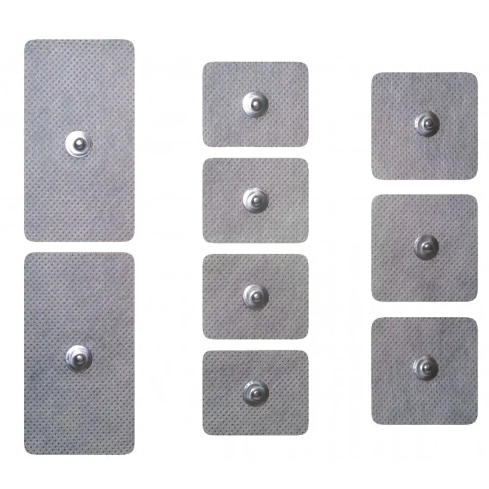 Bournas Medicals Платнени електроди с щипка 4 бр