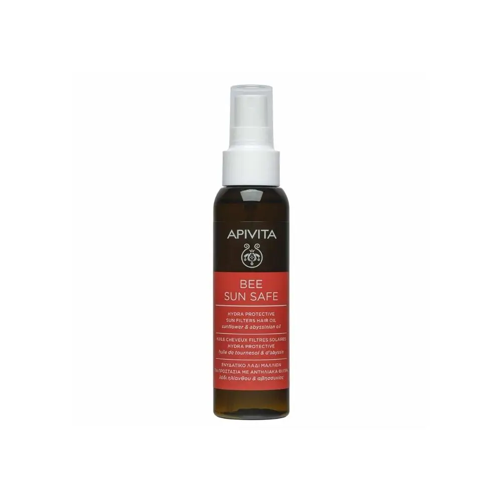 APIVITA BEE SUN SAFE HYDRA PROTECTIVE SONNENFILTER HAARÖL (100ml)