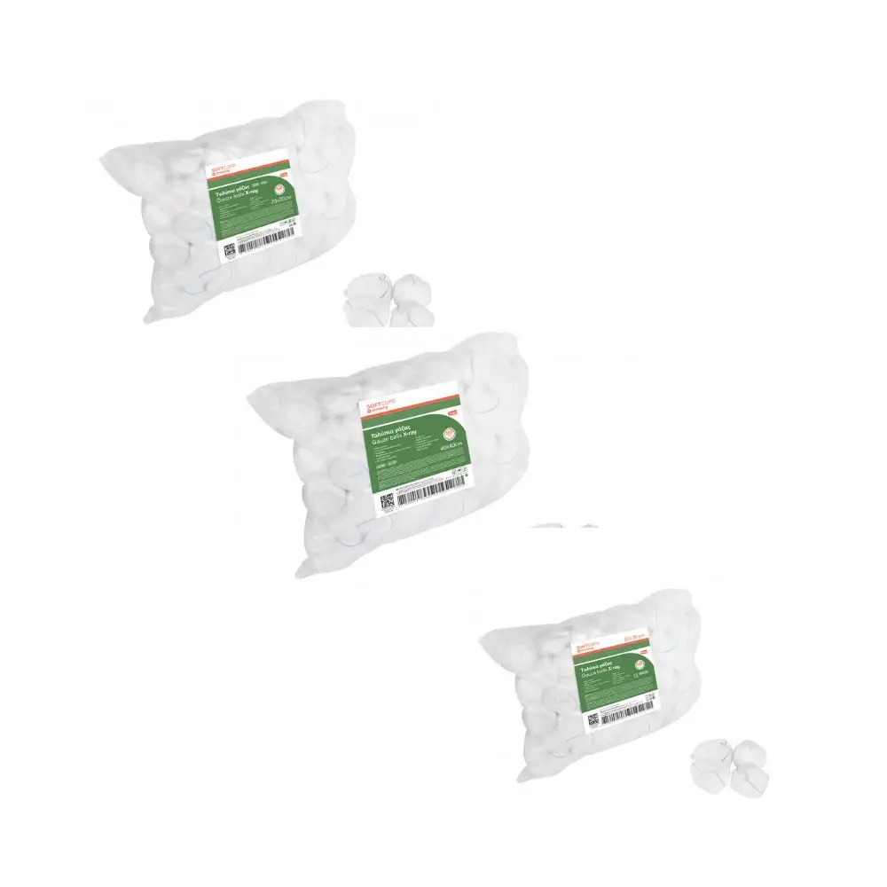 Gauze balls x-ray Non sterile - 20cm x 20cm (100pcs)