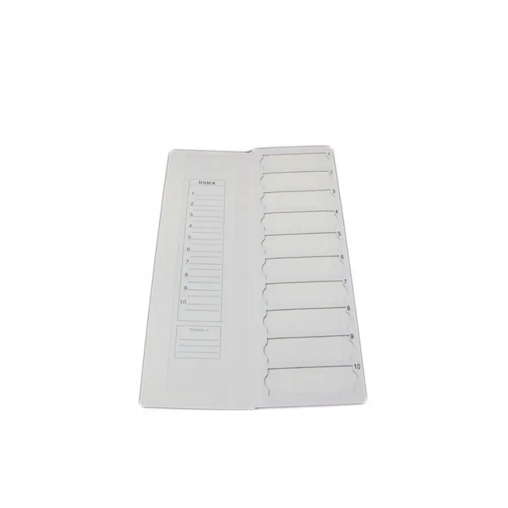 Cardboard microscope slide mailer - 4 slots