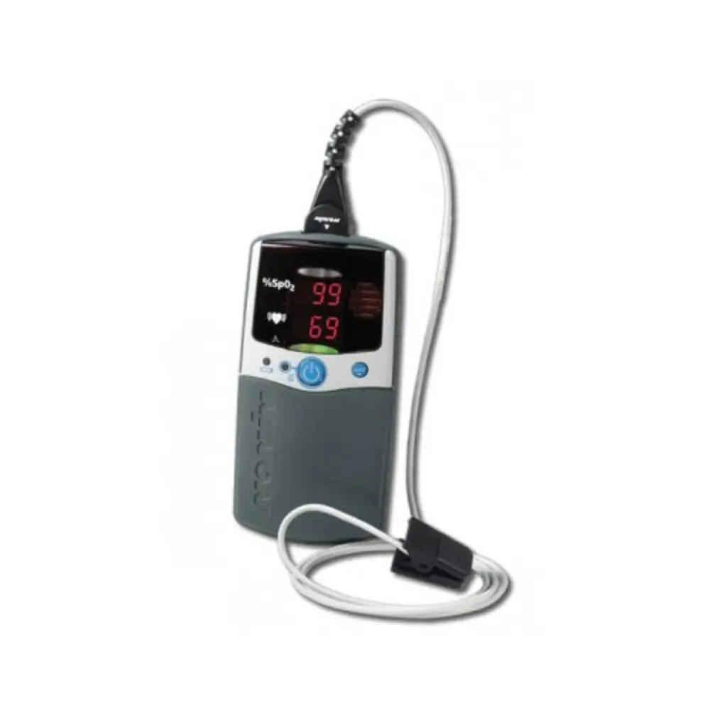 Nonin 2500 Professionelles Pulsoximeter in Grau