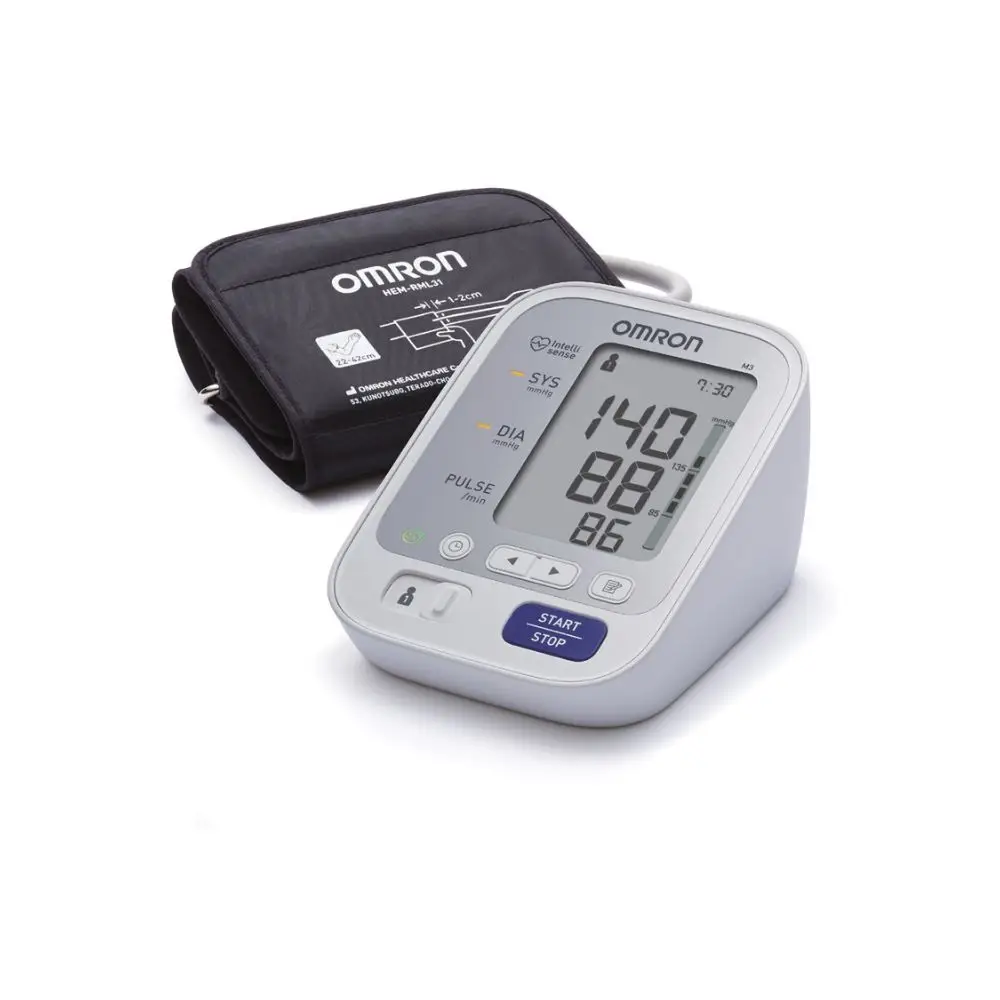 Misuratore di pressione sanguigna digitale da braccio Omron M3 Intellisense