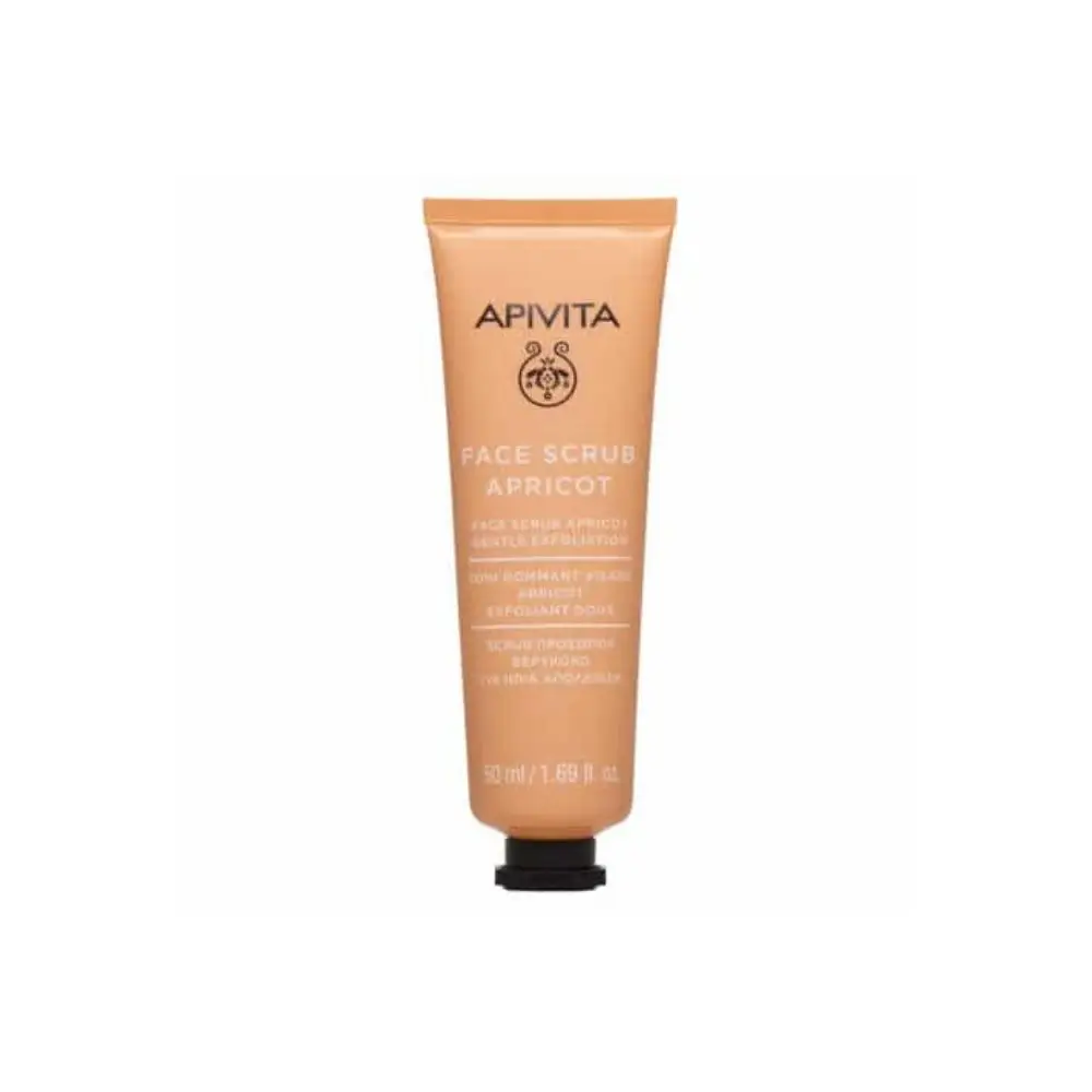 Apivita Face Scrub Ήπιας Απολέπισης με Βερίκοκο 50mL