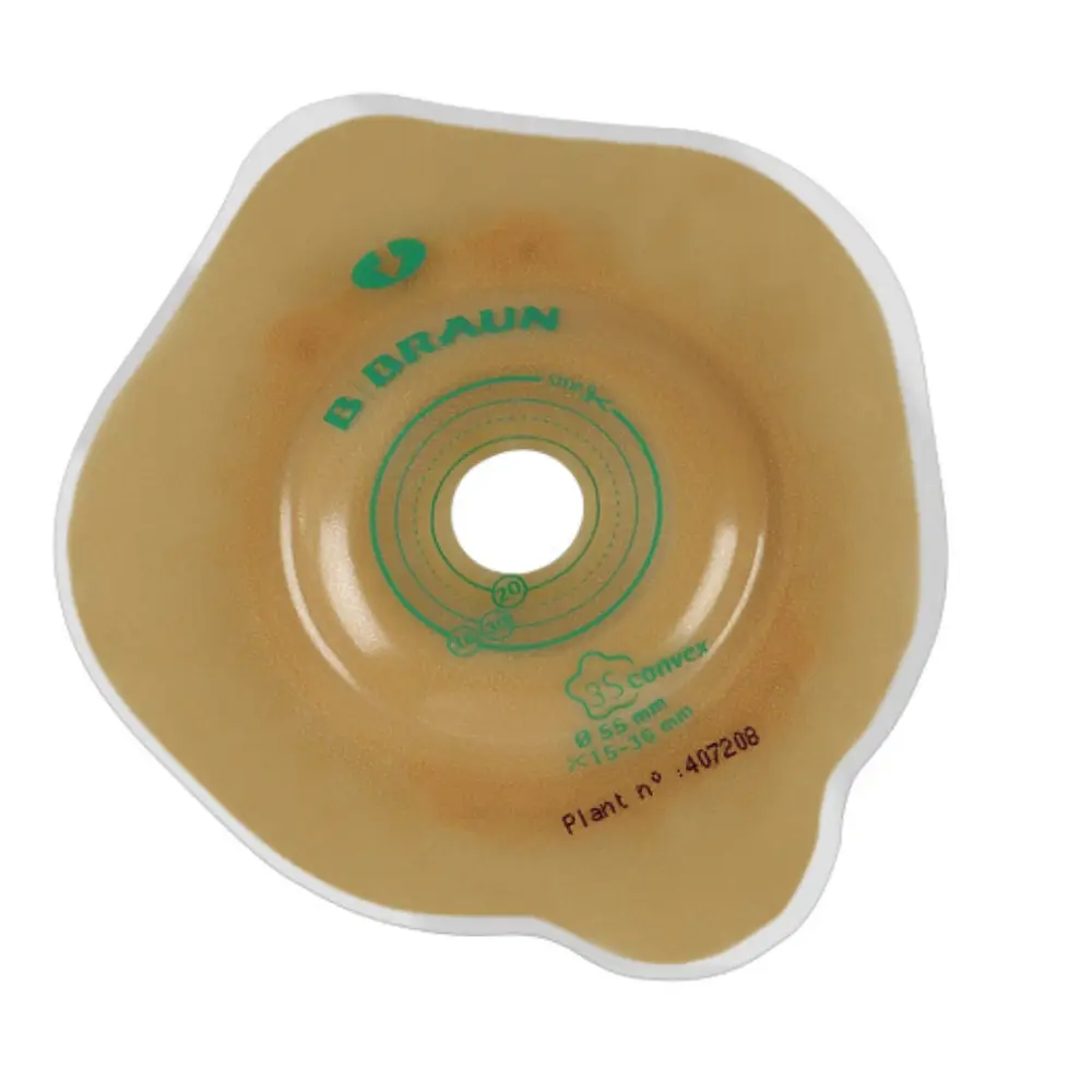 BBraun Flexima 3S Convex Wafers - Convex flanges for colostomy pouches 45/15-26mm (5 pcs)