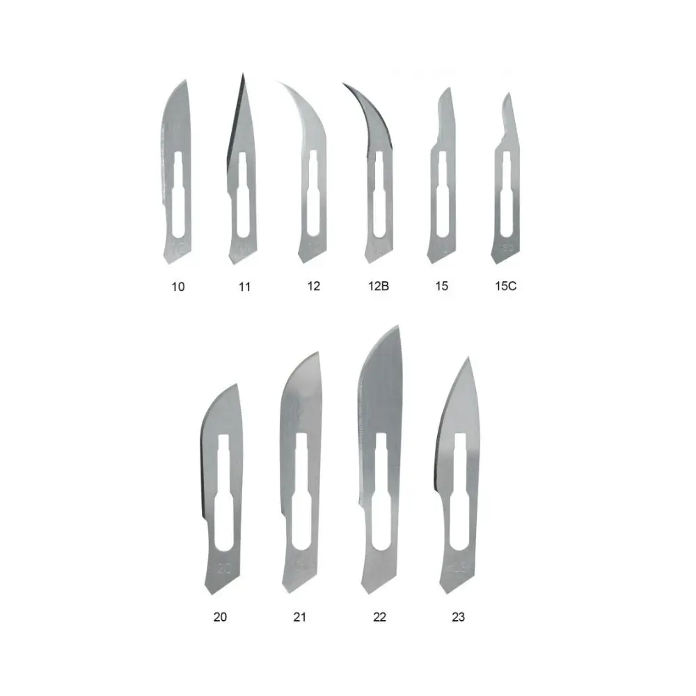 Sterile carbon without handle Νο 22