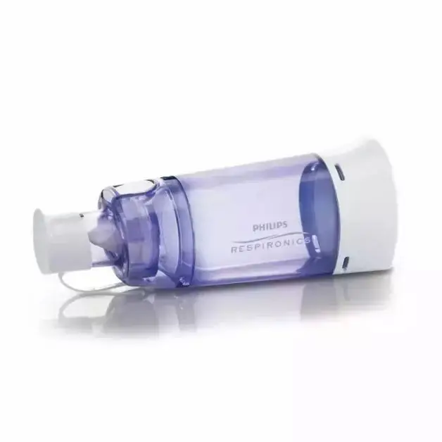 Philips Respironics OptiChamber Diamond avec masque Lite Touch, petit modèle